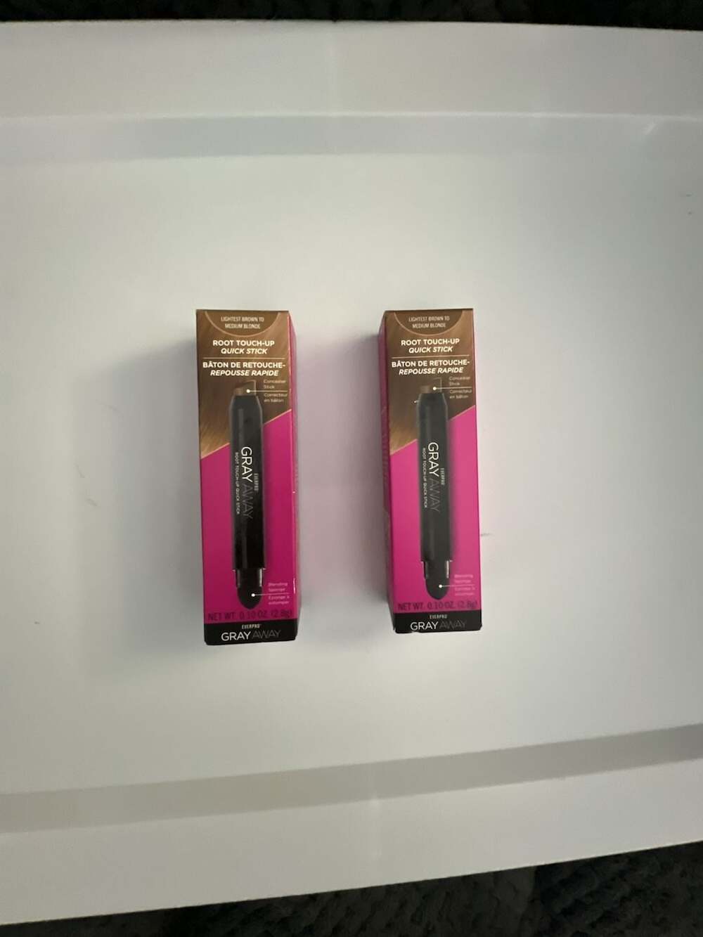 Everpro Gray Away Root Touch-Up Quick Stick Lightest Brown to Medium Blonde 2 Pa